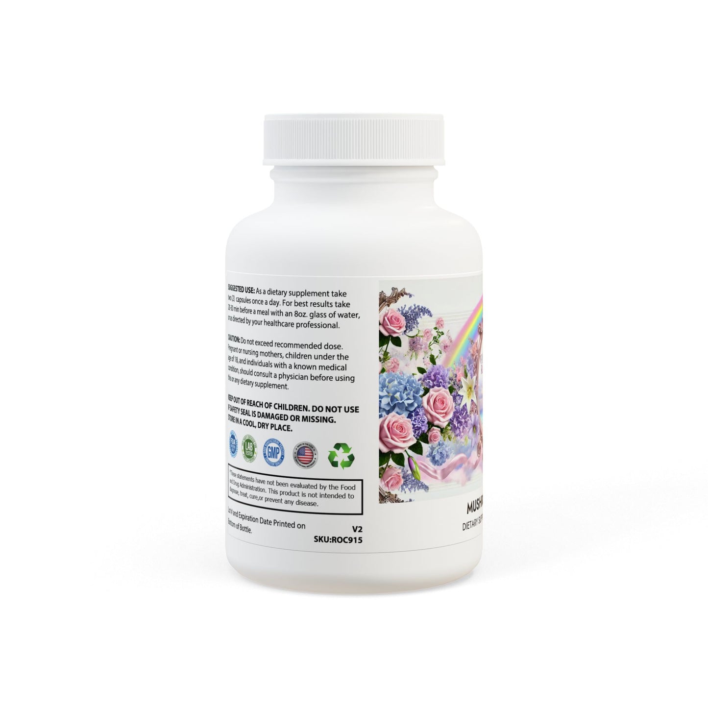 Miss Vancouver Rainbow's Mushroom Blend (60 Capsules)