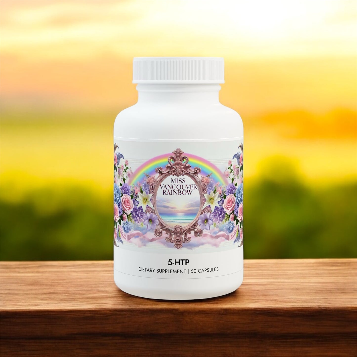 Miss Vancouver Rainbow's 5-HTP Supplement (60 Capsules)