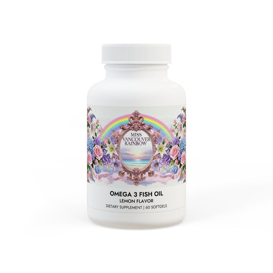 Miss Vancouver Rainbow Omega 3 Fish Oil (60 Softgels)