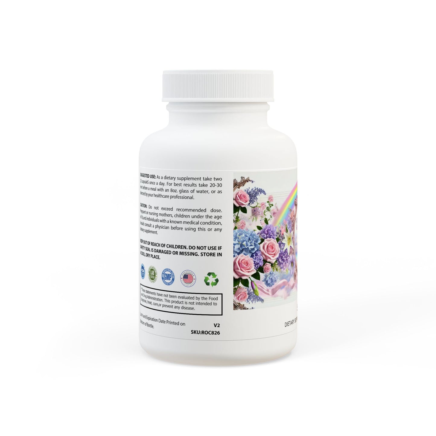 Miss Vancouver Rainbow's 5-HTP Supplement (60 Capsules)