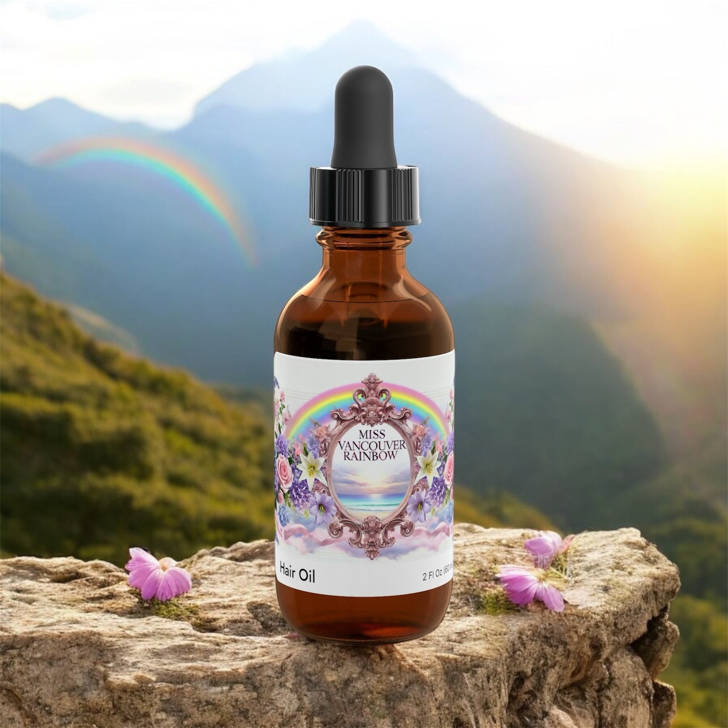 Miss Vancouver Rainbow's Hair Oil